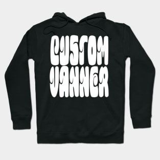 Bubble Custom Vanner (White) Hoodie